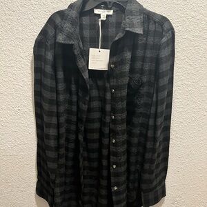 Beachlunchlounge Black Textured Shirt